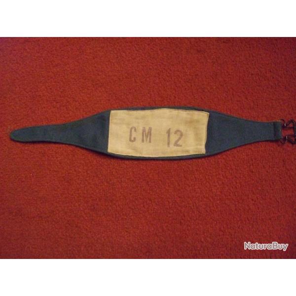 Brassard  de Reconnaissance ( blanc . ) Fran�ais .)  .  ( collection  .)