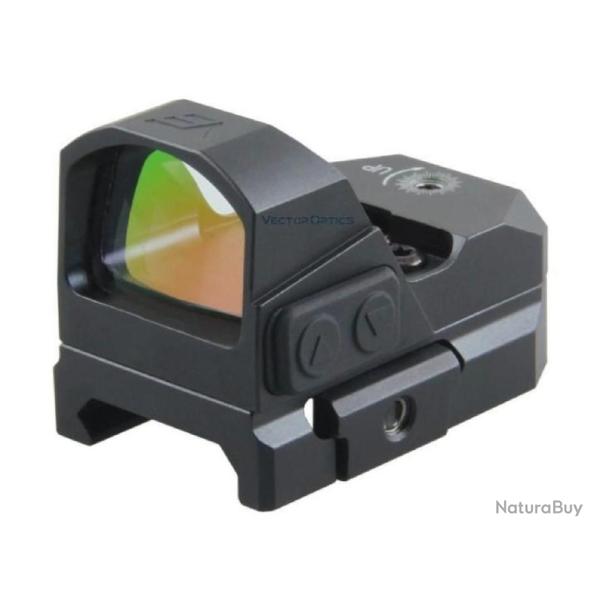 Viseur Red Dot VECTOR OPTICS Point Rouge Frenzy 1x17x24 pour Pistolet Etanche