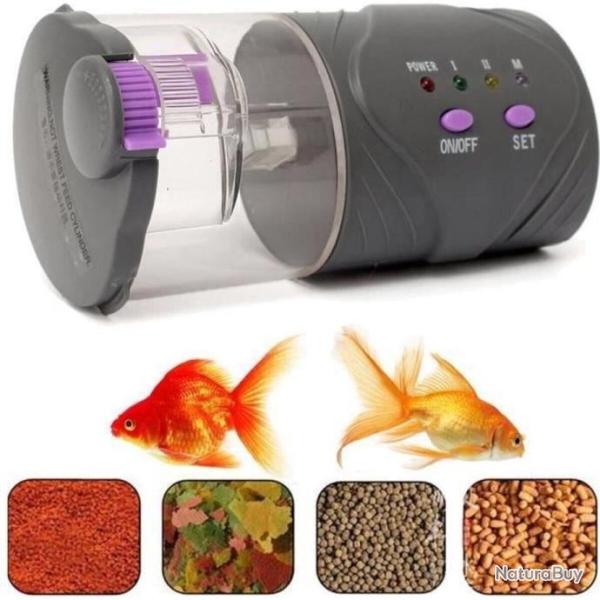 Distributeur Automatique Nourriture Pour Poisson Distributeur Alimentation