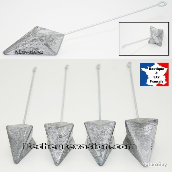 PLOMB PORTUGAIS 3D TIGE LONGUE 100 GR