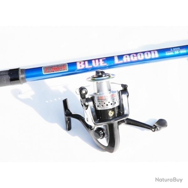 PACK MIX CANNE BLUE LAGON 3M60 + MOULINET 8R