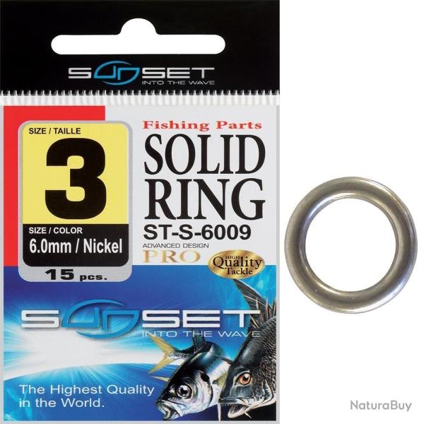 ANNEAUX SOUD�S SUNSET SOLID RING ST-S-6009 N� 4