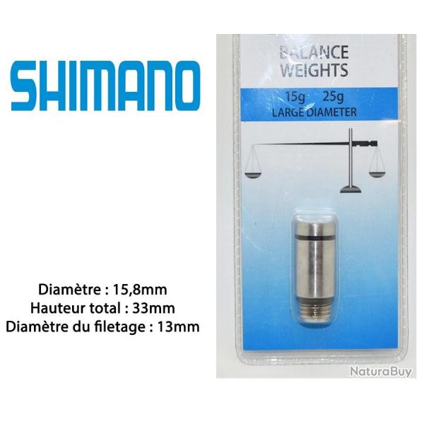 Contrepoids, Balance weights, Masselotte Shimano