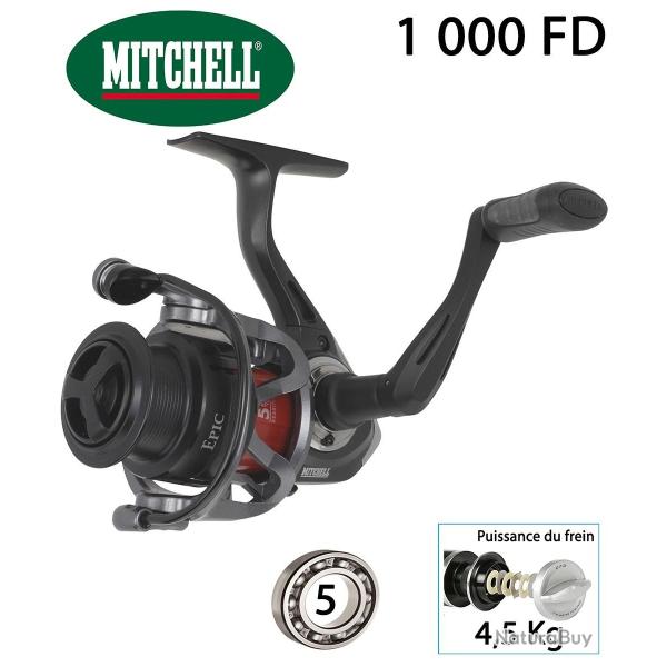 Moulinet Leurre / Truite Mitchell Epic 1 000 FD