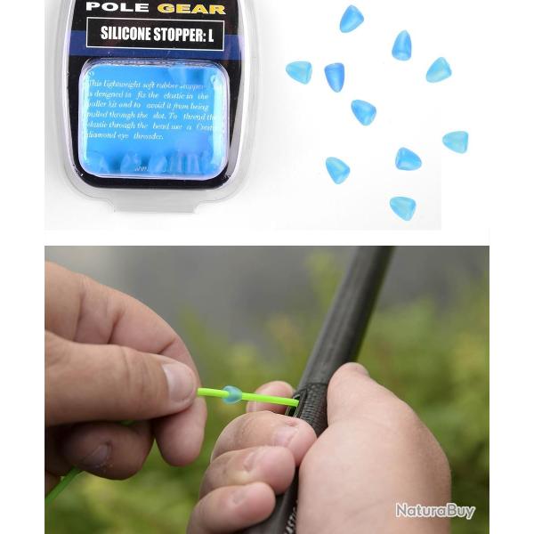 Perles d'arr�t pour montage �lastique type � Strippa �