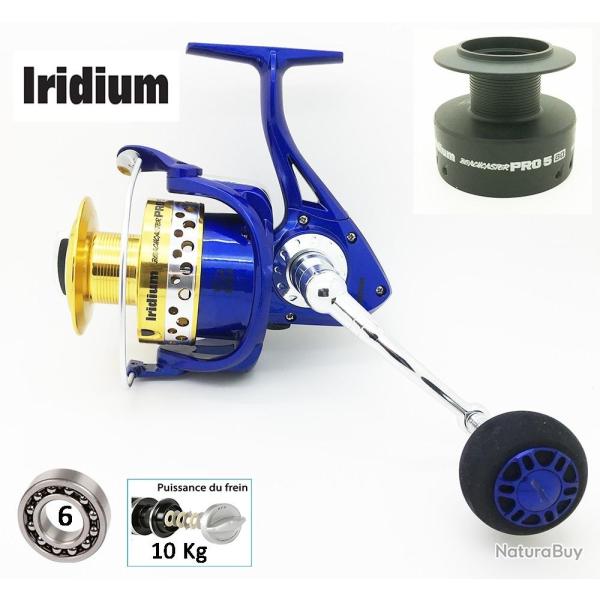 Moulinet Mer Vercelli / Iridium Beachcaster Pro 5 taille : 80