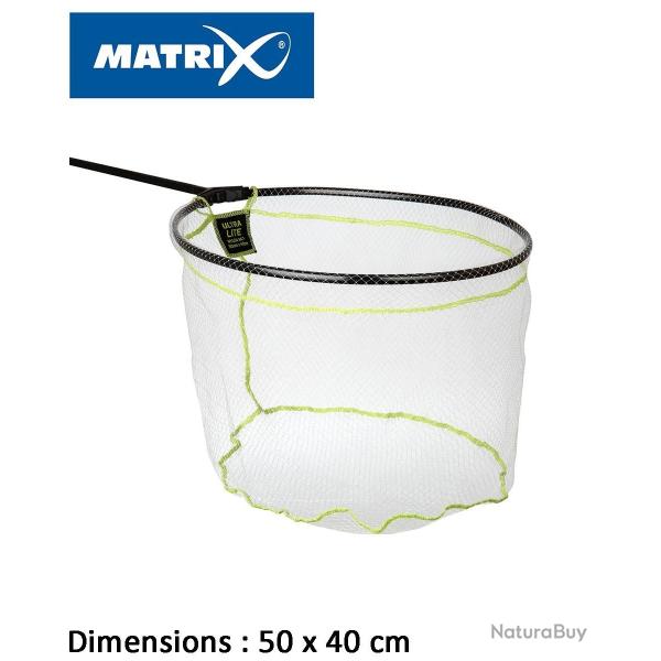 T�te d'�puisette comp�tition Matrix ULTRA LITE NYLON LANDING NETS