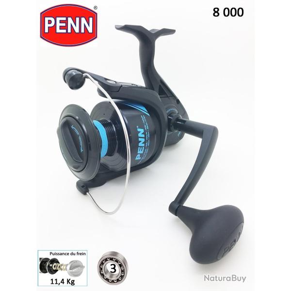 Moulinet Mer / Digue Penn Wrath 8 000