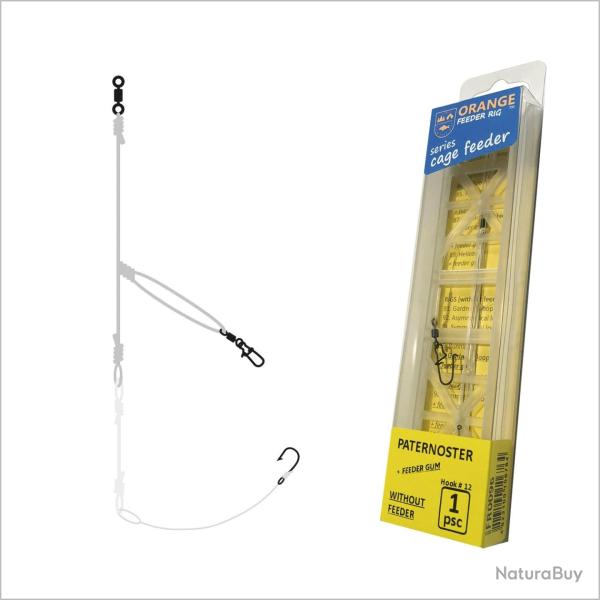 Bas de ligne Feeder �Pater Noster� Pr�t � L'emploi Life Orange