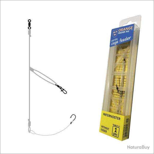 Bas de ligne Feeder �Pater Noster� Pr�t � L'emploi Life Orange