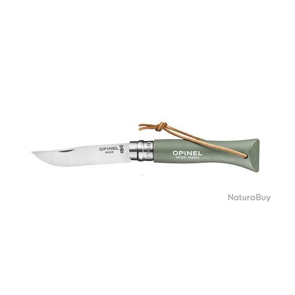 Couteau pliant Opinel Baroudeur N06 Inox Sauge
