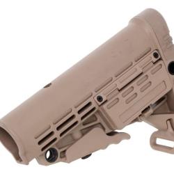 Crosse CBS t&eacute;lescopique Tan CAA pour AR15/M16