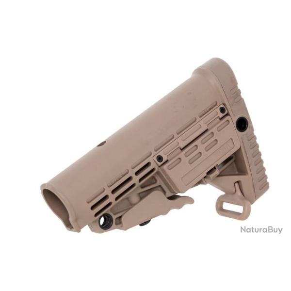 Crosse CBS t�lescopique Tan CAA pour AR15/M16