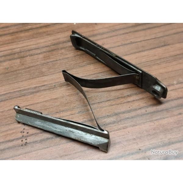 Planchette �l�vatrice et fond de magasin pour Gewehr 98 avec lame ressort