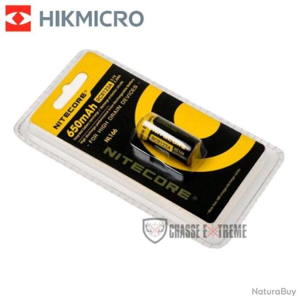 Pile Rcr123a pour Thunder & Thunder Pro HIKMICRO