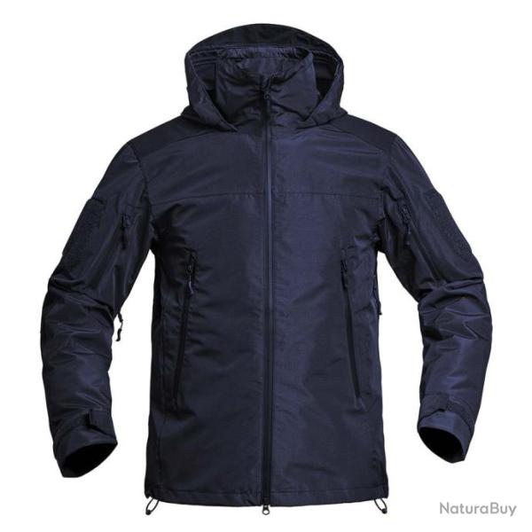 Parka Hardshell Fighter bleu marine Bleu Marine