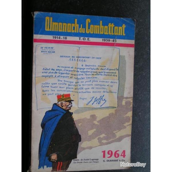 Almanach du combattant 1964