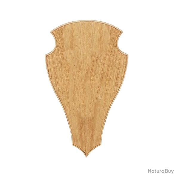 Ecusson en bois massif, pour le daim (Couleur: Beige)