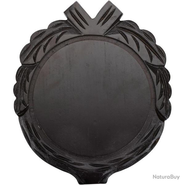 Plaque de troph�e ronde avec sculptures