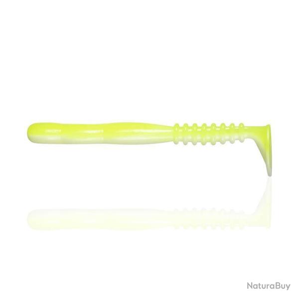 Leurre Souple Reins Fat Rockvibe Shad 8" - 20,3cm par 2 20,3cm #B91 - White Chart