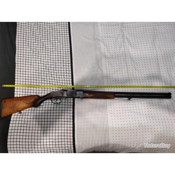Fusil superpos� Nemrod 16/65, m�canisme � genouill�re