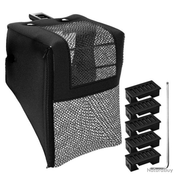 Filet r�cup�rateur de douilles / �tuis avec 5 fixations picatinny