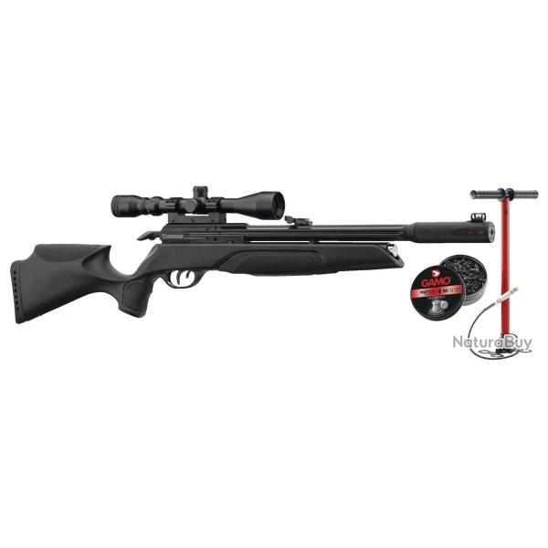Pack carabine � air pr�comprim� Gamo Arrow PCP cal 5,5mm 19,9j