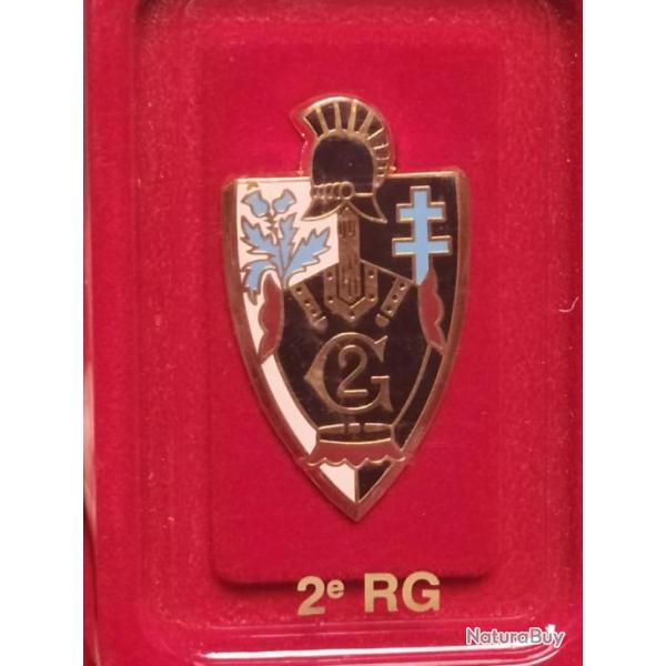 INSIGNE 2EME RG, 2 EME REGIMENT DU GENIE, ARTHUS BERTRAND DITIONS ATLAS AVEC BOITE ET CERTIFICAT