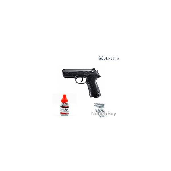 Pack pistolet Co2 Beretta PX4 Storm - Umarex (3 joules) 