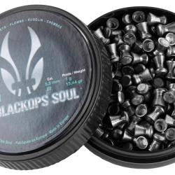 PLOMBS THE BLACK OPS SOUL &Agrave; T&Ecirc;TE PLATE CAL. 5,5 MM