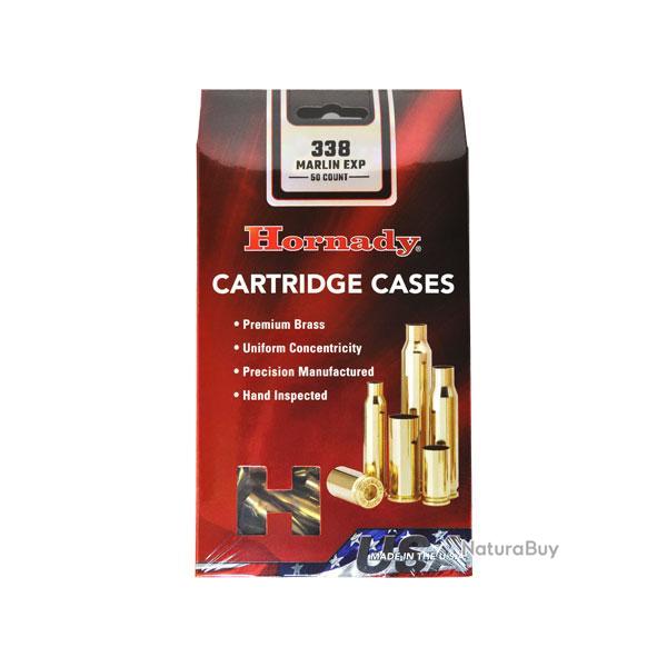 Douilles HORNADY 338 MARLIN - boite de 50 unit�s