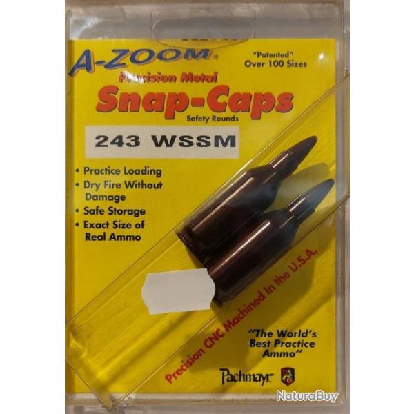 Douilles amortisseur A-Zoom cal 243 WSSM
