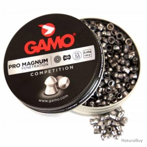 Plombs GAMO PRO MAGNUM PENETRATION 4,5 mm (500)