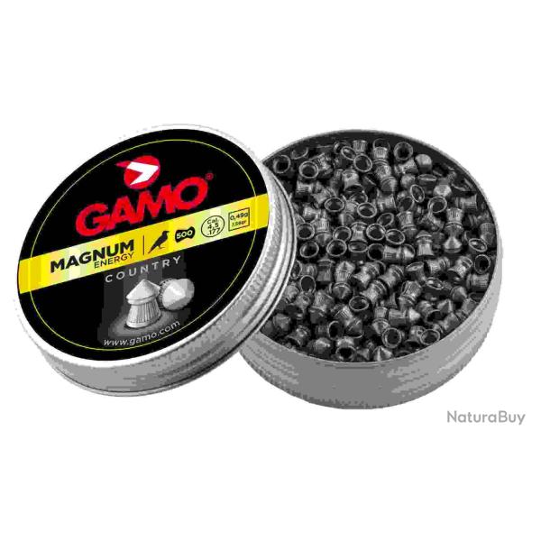 Plombs Gamo Magnum Energy country - cal. 4.5 mm - t�te pointue