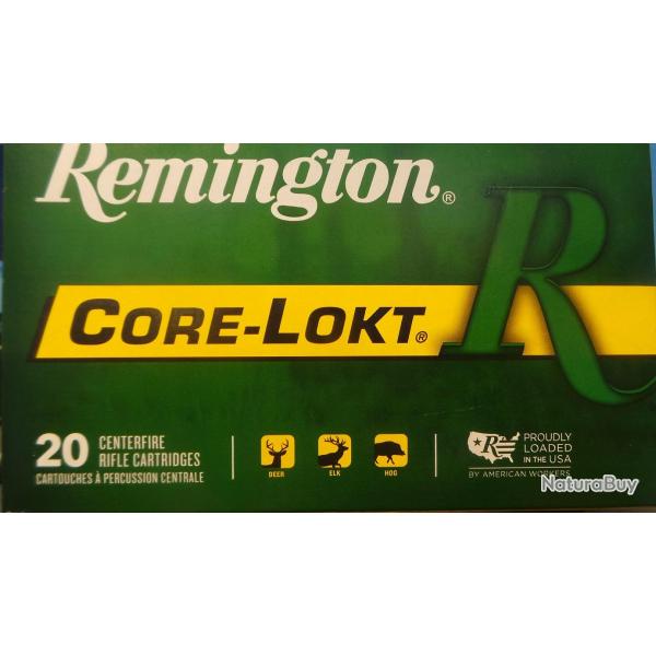 Cartouches REMINGTON Calibre 7 REM MAGNUM CORE-LOKT PSP 150grs -Boite de 20 unit�s