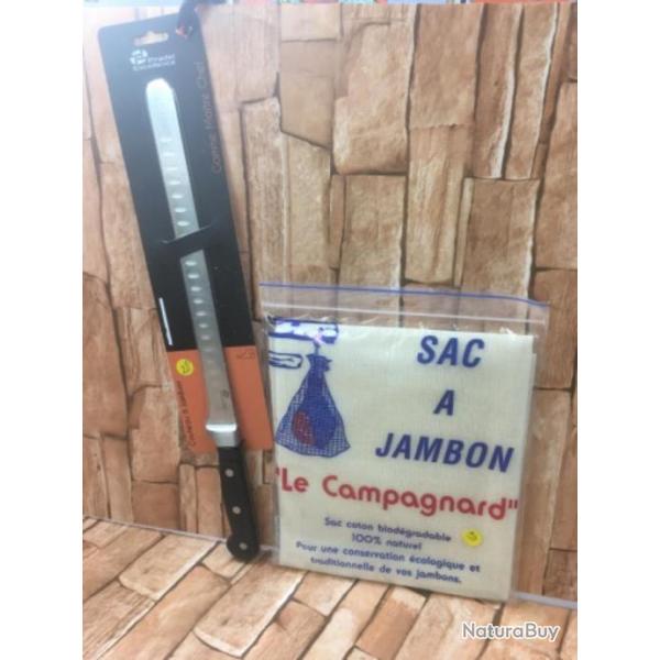 Ensemble ��jambon � l'os pradel��
