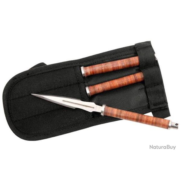 SET DE 3 KUNAI A LANCER
