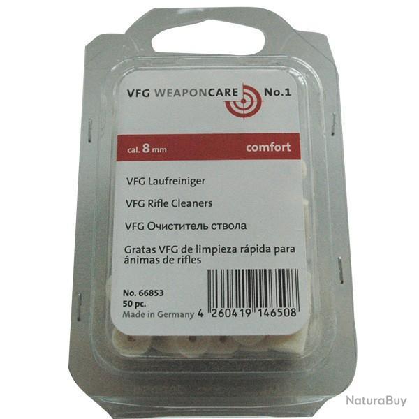 Boite de tampons de nettoyage VFG COMFORT cal.8MM par 50