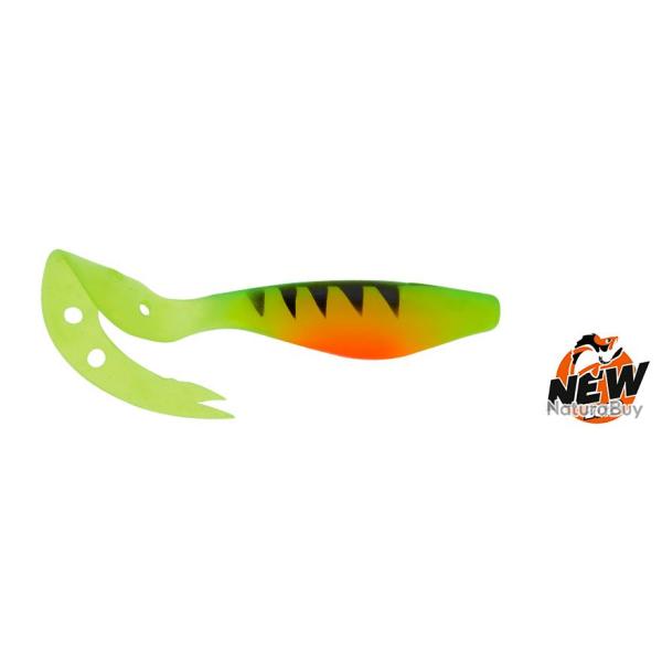 Leurre Souple Delalande Sandra 12cm 12cm A l'unit� 175 - Stripped Fire Tiger