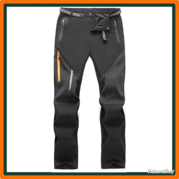 Pantalon de randonn�e imperm�able et respirant - Noir - Pantalon de Chasse - Livraison gratuite
