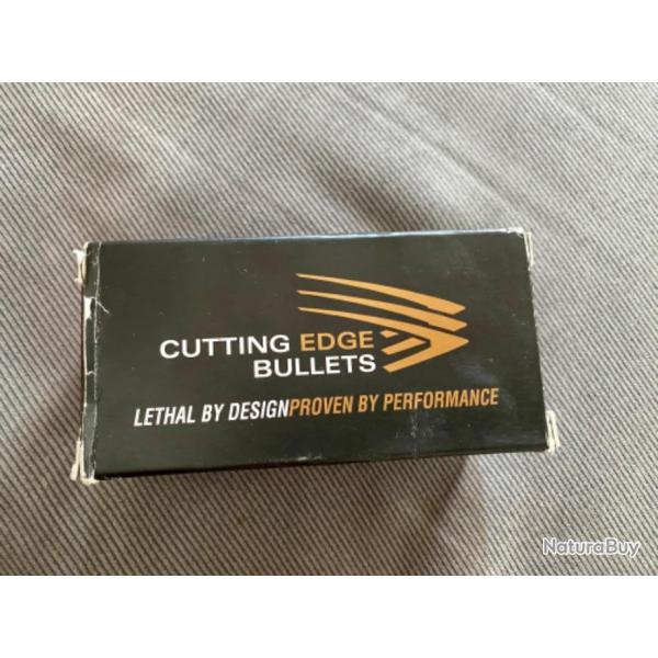 Lot de balles monolithiques CUTTING EDGEBULLETSLETHAL BY DESIGNPROVEN BY PERFORMANCE