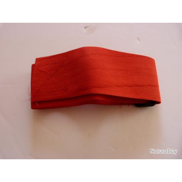 10 Brassards de jeu KYOU Airsoft paintball rouge  Largeur 5 x45 cm *NEUF*