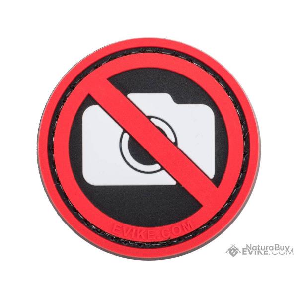 Patch Sign : "Pas de photos" - Evike