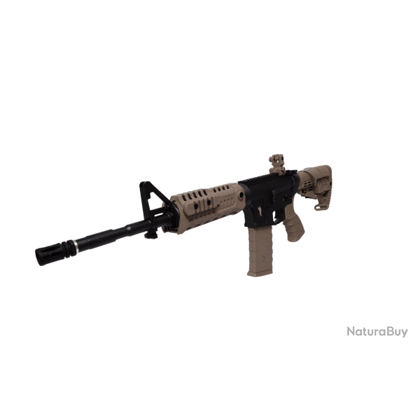M4A1 14.5-inch AEG - D�sert & Noir - CAA Airsoft