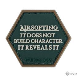 Série iAirsoft 2 : Patch "Airsofting & Character" - Evike/Hex Patch