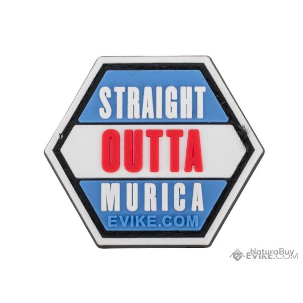 Srie Freedom! 2 : Patch "Straight Outta Murica" - Evike/Hex Patch
