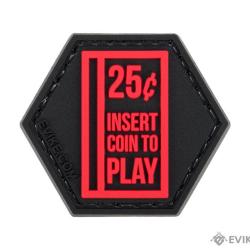 Série gamer 5 : Patch "Insert Coin To Play" - Evike/Hex Patch