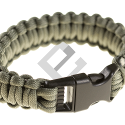 Bracelet Paracorde - Gris - Invader Gear