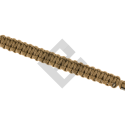 Bracelet Paracorde compact - Coyote Brown - Invader Gear
