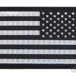 Patch US Reflective - Droite / Noir - Matrix